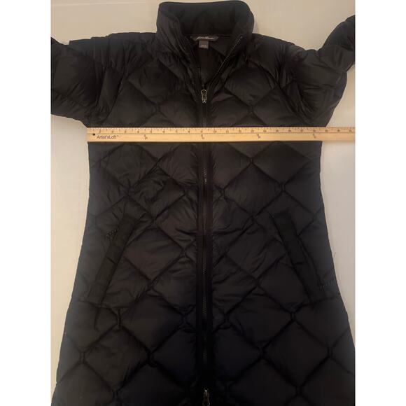 Women's Eddie Bauer down jacket Black Size Small - Picture 11 of 12